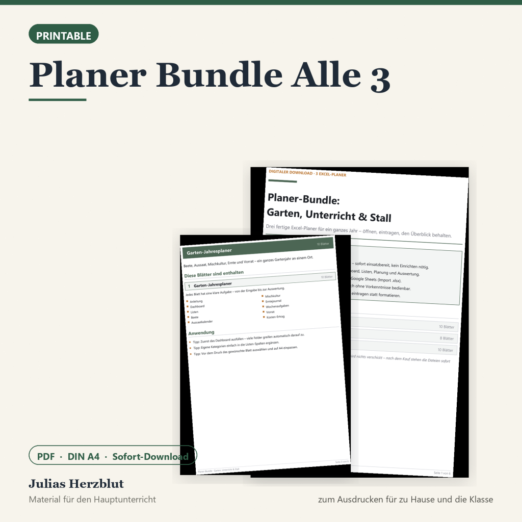 Planer Bundle Alle 3